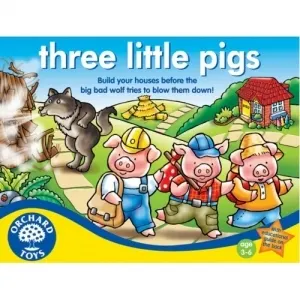 Joc de societate Cei trei purcelusi THREE LITTLE PIGS