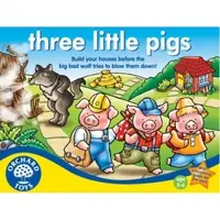 Joc de societate Cei trei purcelusi THREE LITTLE PIGS
