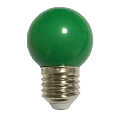 Bec LED G45 verde