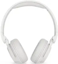 Căști wireless cu microfon Philips - TAH4500, ANC, alb