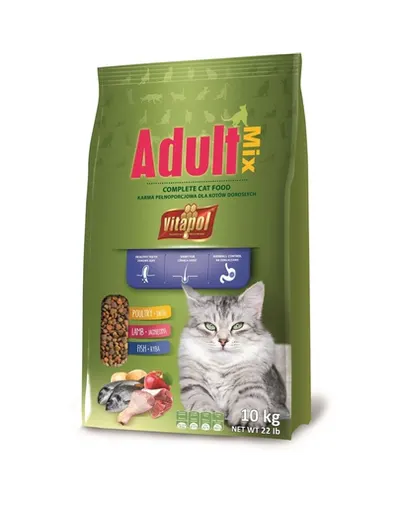 VITAPOL Hrană pentru pisici Adult 10kg