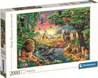 Puzzle Clementoni din 2000 piese - Adunarea Africană