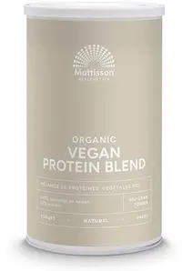 Organic Vegan Protein Blend, 400 g, Mattisson Healthstyle