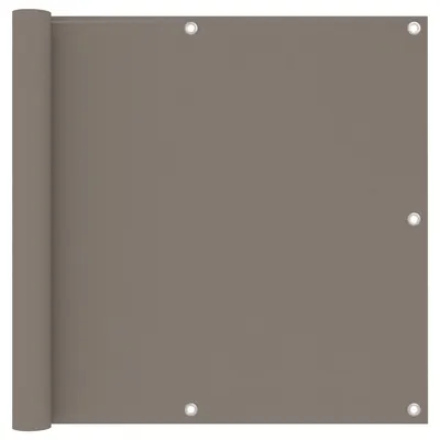 Gossi paravan de balcon, gri taupe, 90x500 cm, tesatura oxford