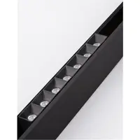 Sistem iluminat pe sina BREDA MAGNETIC Nisipiu Negru Aluminiu 10W DC48V Philips 976Lm >90 3000K IP20
