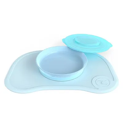 Set anti-alunecare Twistshake Click-Mat Albastru