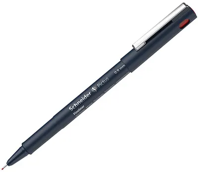 Liner Schneider Pictus - 0.9 mm, roșu
