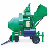 Betoniera cu automatizare BIR 1000EL, motor 400V, 7,5 kW, 1000 l, 18 m³/h, lopata incarcare