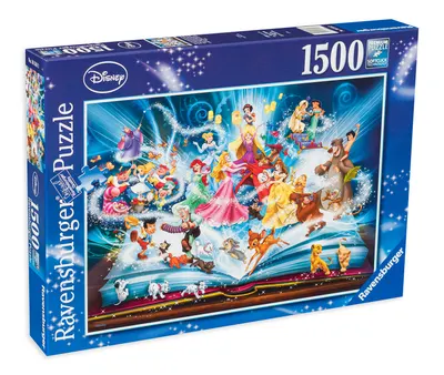 Puzzle Ravensburger din 1500 de piese - Cartea Disney