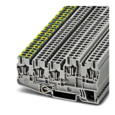 Clemă şir instalare/împământare STIO 2,5/4-PE/2B/L