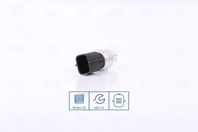 Comutator Presiune Aer Conditionat Potrivit Ford C-Max, Fiesta V, Focus C-Max, Focus I, Focus Ii, Focus Ii Kombi, Focus I Kombi, Fusion, Kuga I, Transit, Transit Connect 1.25-3.2d 08.98-12.14