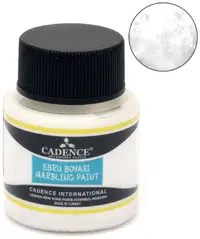 Vopsea cu efect de marmură Cadence - White 862, 45 ml