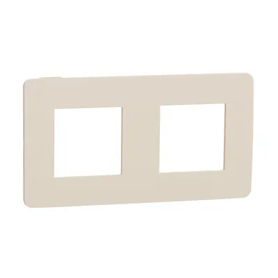 Placa ornament, Unica Studio Colsau, doua module, bej