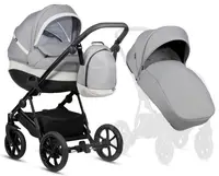 Carucior pentru copii 2 in 1 Buba - Zaza 2, Warm Grey