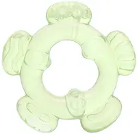 Jucărie de dentiție Lorelli Baby Care - Floare, Fresh green