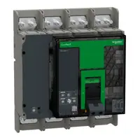 Intreruptor automat, ComPacT NS800H,70kA la 415VAC, 4P, fix, cu operare manuala, echipat cu unitate de declansare MicroLogic 5.0, 800A