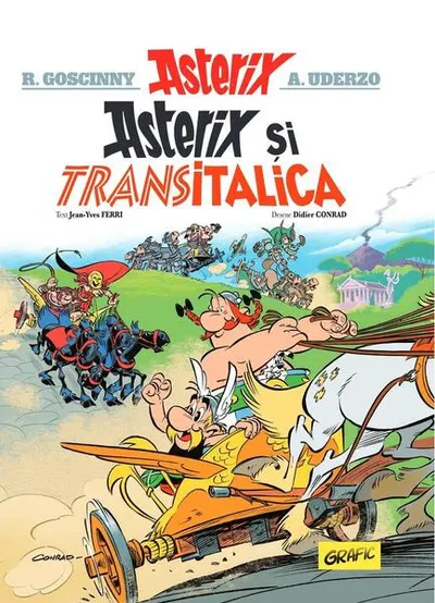 Asterix și Transitalica (Vol. 37) - Hardcover - René Goscinny