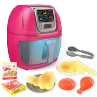 Aparat de gatit multifunctional cu lumini pentru copii Ntoys Air Fryer Roz