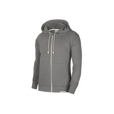 Hanorac universal cn3140063 cu fermoar și glugă gri bărbătesc