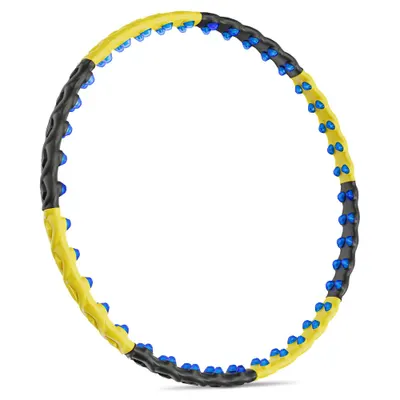 Hula-hop cu magneți Hop-Sport 80 bile magnetice - cerc pentru exerciții