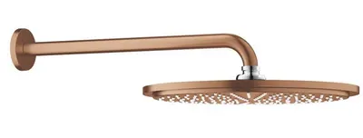 Dus fix Grohe Rainshower Cosmopolitan 26066DL0, 310, 1/2'', montare pe perete, 310 mm, 1 pulverizare, anti-calcar, mat, Warm sunset
