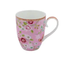 Cană porțelan, Pip Studio, colecția Chinese Rose, pink, 350ml