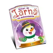 Jocuri de Iarna. Cu autocolante. 3+