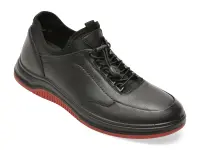 Pantofi sport BITE THE BULLET negri, 21103, din piele naturala