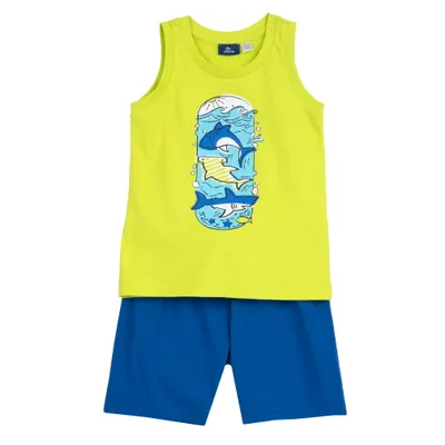 Costum plaja copii Chicco, maieu si pantaloni, verde, 01220-70MC