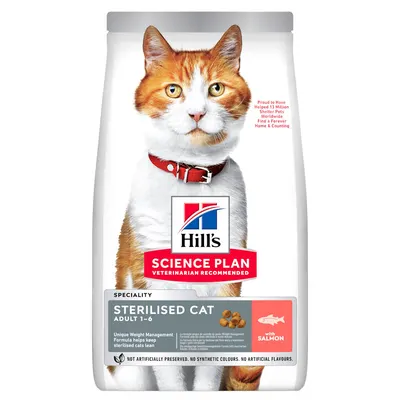 Hills Sp Feline Adult Sterilised Salmon 3 Kg
