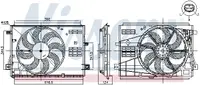 Ventilator Radiator (cu Carcasa) Potrivit Ds Ds 4 Ii, Ds 7; Citroen Berlingo, Berlingo Minivan, C4 Grand Picasso Ii, C4 Picasso Ii, C4 Spacetourer, C5 Aircross, C5 X, Grand C4 Spacetourer 1.2-Electric