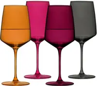 Set de pahare de vin Viski - Nouveau, 4 x 650 ml, multicolor