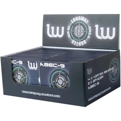 Longway Vortex Retail Rulmenți Trotinetă Pachet 20 buc - Abec 9