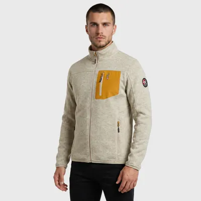 Jacheta de trekking din fleece Dante pentru barbati, cu fermoar