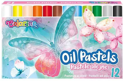Pasteluri uleioase și Colorino Dreams - 12 culori