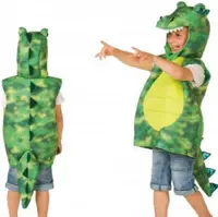 Costum de carnaval pentru copii Heunec - Crocodil verde, 4-7 ani