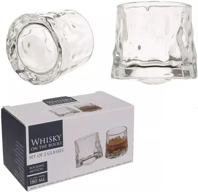 Set pahare de whisky Out of the Blue - On The Rocks, 2 buc.
