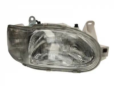 Far fata dreapta (halogen, H4 PY21W W5W, electric, manual, fara motoras, culoare interior: alb, culoare semnalizator: transparent) potrivit FORD ESCORT CLASSIC, ESCORT VI -07.00