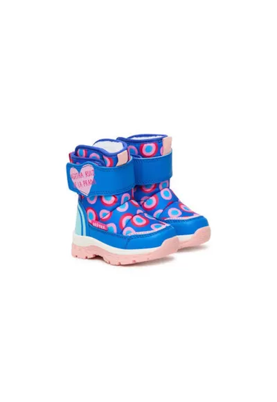 Ghete de zapada pentru fete - 305467096 - piele ecologica - multicolor