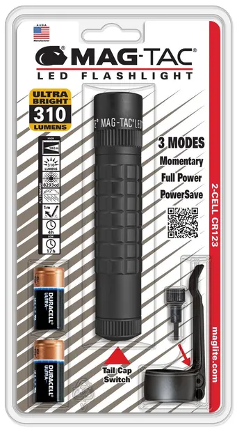 Lanternă Maglite Mag-Tac – LED, CR123, negru