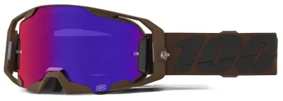 Ochelari atv cross 100% Armatic Salcedo, lentila oglinda argintie