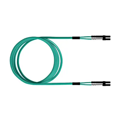FO Patch Cord Premium, Duplex, LCD/LCD, G50/125, OM3, 2m