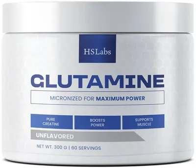 Glutamine, fără gust, 300 g, HS Labs