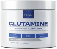 Glutamine, fără gust, 300 g, HS Labs