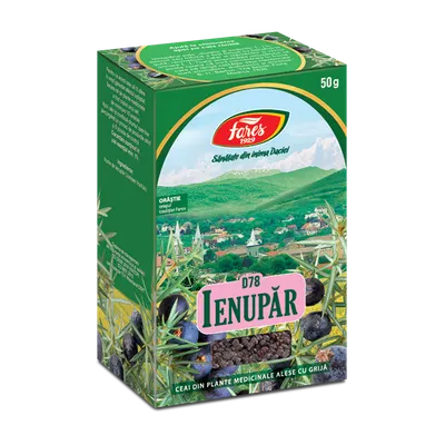 Ceai din fructe de ienupar D78, 50g, Fares