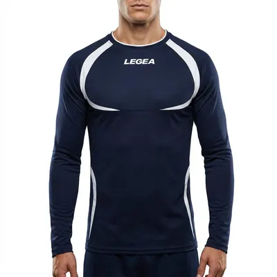Femei Running Tricou Traspirant Albastru-Bianco Taipei ML