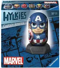 3D Puzzle Ravensburger din 54 piese - Marvel: Căpitanul America