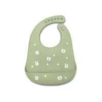 Baveta de silicon Lorelli Natural Verde