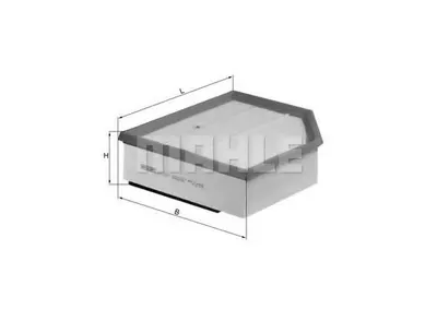 Filtru aer MAHLE ORIGINAL LX 1289 1