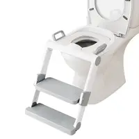 Reductor pliabil, Primabobo, Cu scarita si colac moale, Reglabil pe inaltime- 38-45 cm, Sustine 35 kg, Alb